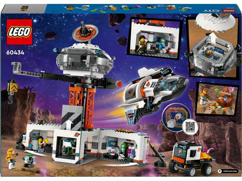 LEGO® City Raumbasis mit Startrampe 60434