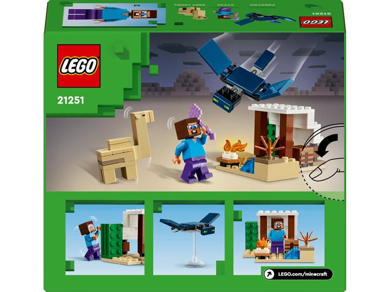 LEGO® Minecraft Steves Wüstenexpedition 21251