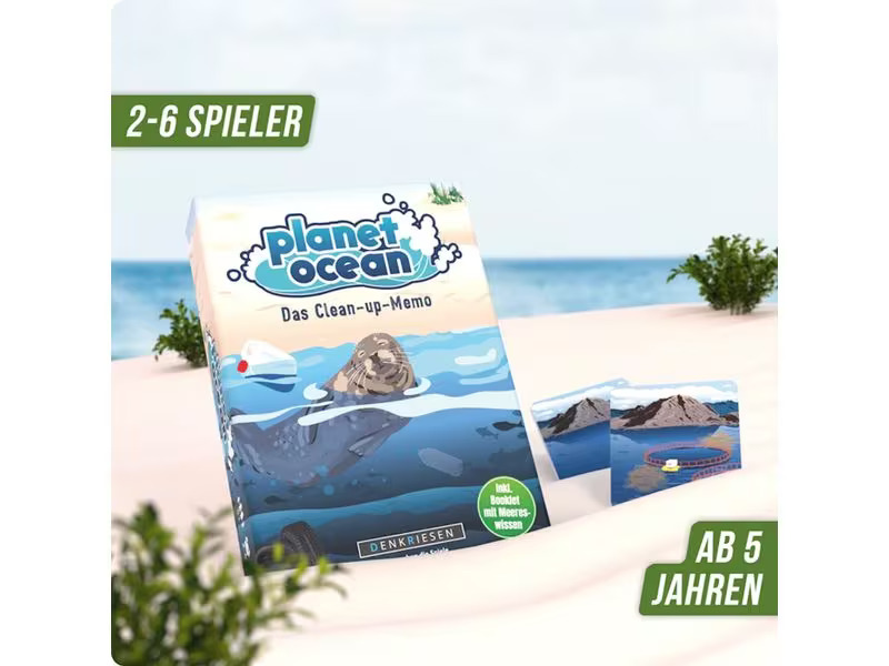 Denkriesen Familienspiel Planet – Ocean – Das Clean-up-Memo -DE-