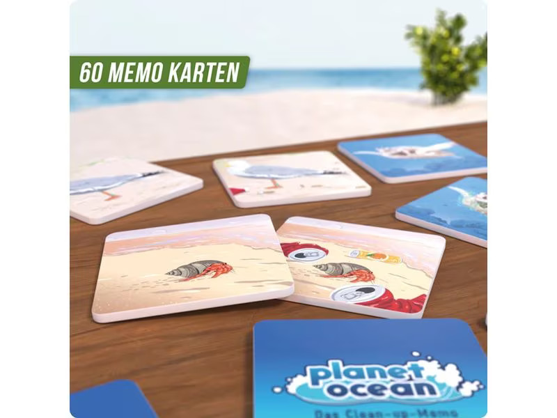 Denkriesen Familienspiel Planet – Ocean – Das Clean-up-Memo -DE-