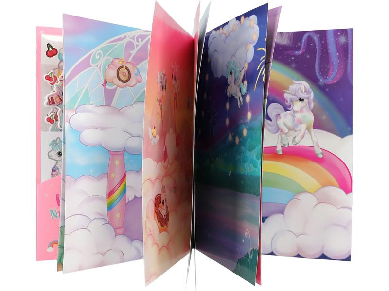 Depesche Stickerbuch Ylvi Unicorn World 20 Seiten