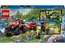 LEGO® City Feuerwehrgeländewagen mit Rettungsboot 60412