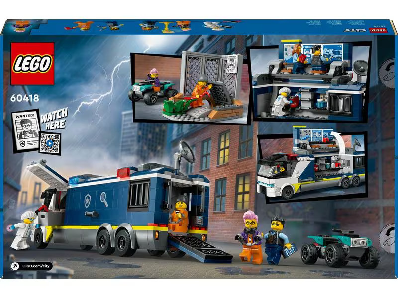 LEGO® City Polizeitruck mit Labor 60418