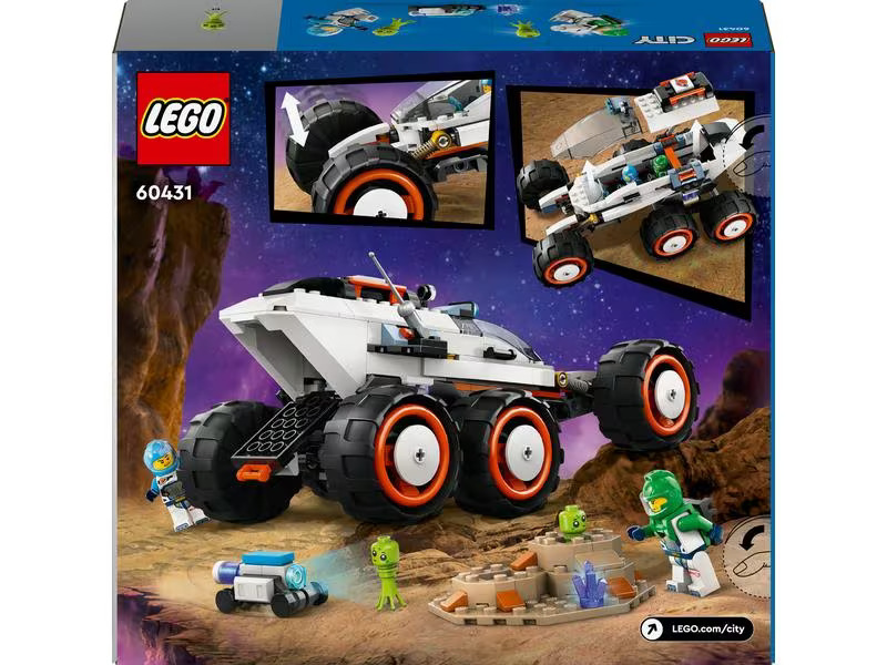 LEGO® City Weltraum-Rover mit Ausserirdischen 60431