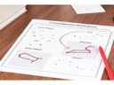 Post-it Notizzettel 3M, 73 x 73 mm, 1 Block, transparent