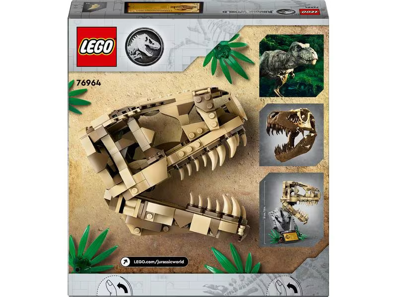 LEGO® Jurassic World Dinosaurier-Fossilien: T.-rex-Kopf 76964
