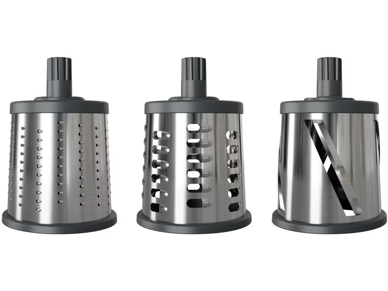 Zyliss Trommelreibe Gourmet Grau/Silber