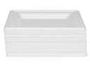 FURBER Einwegteller 16 cm, 50 Stück, Weiss