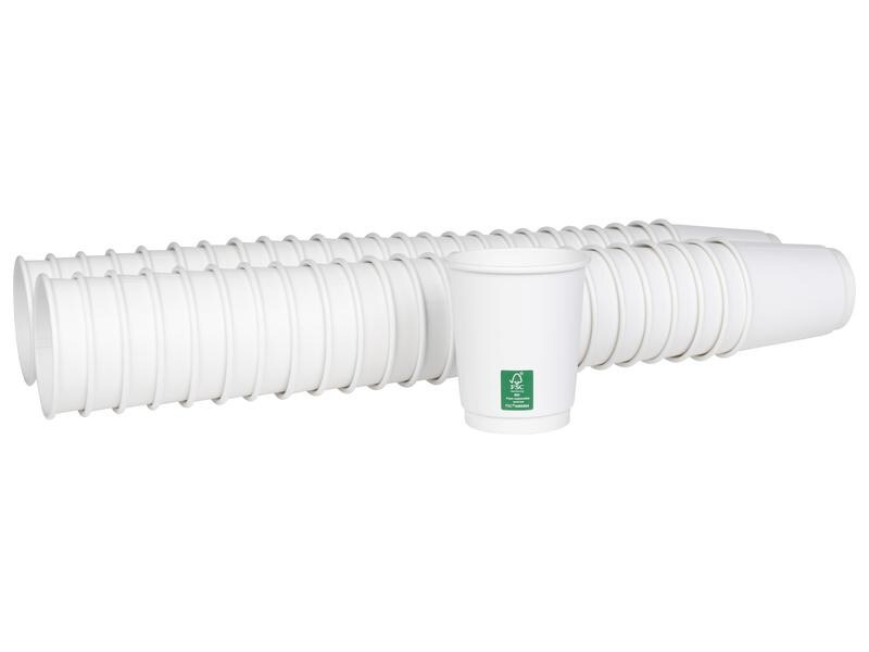 FURBER Einwegbecher 270 ml, 50 Stück