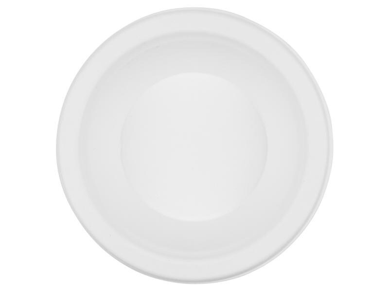 FURBER Einweg-Schale Ø 16 cm, 50 Stück, Weiss