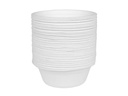 FURBER Einweg-Schale Ø 15.5 cm, 50 Stück, Weiss