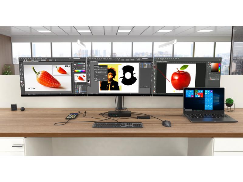 i-tec Dockingstation USB-A/USB-C/Thunderbolt 3 Triple 4K PD 70W