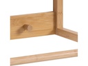 AC Design Garderobenleiste Bali 80 x 30 x 29 cm, Nature