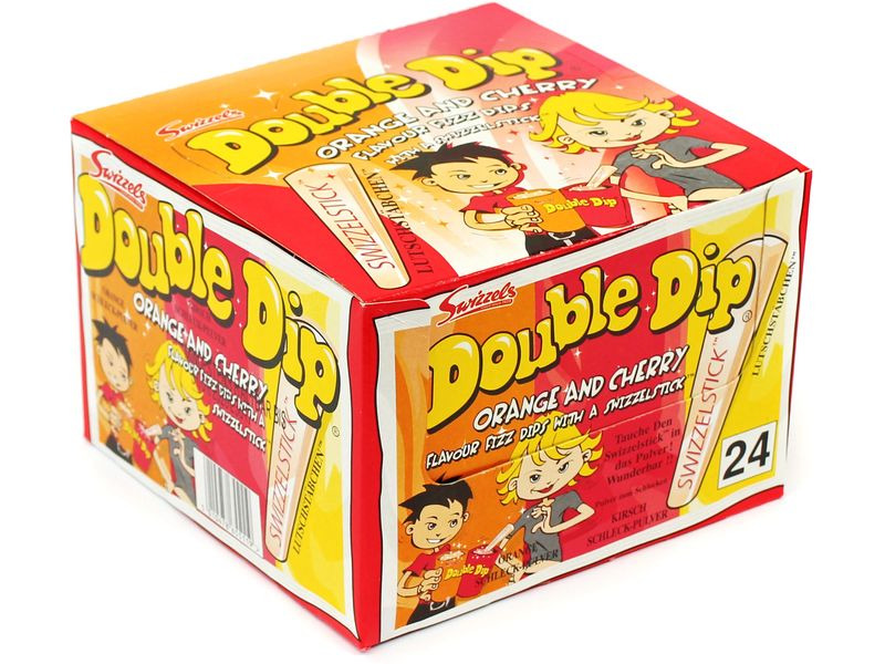 Swizzels Lutschstäbchen Double Dip 24 x 18 g