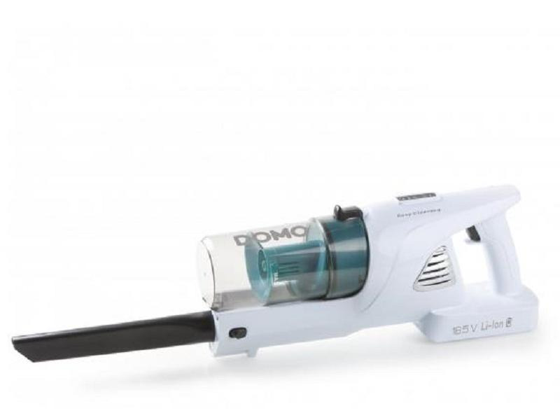 Domo Akku-Hand- und Stielsauger DO233SV Blau/Weiss