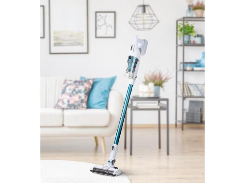 Domo Akku-Hand- und Stielsauger DO233SV Blau/Weiss