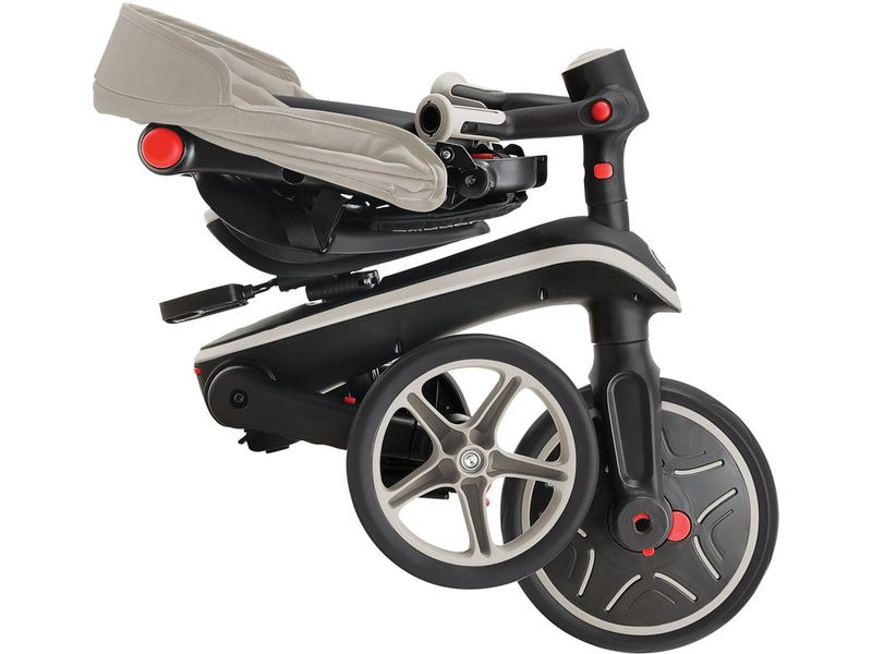 GLOBBER Trike Explorer Foldable 4 in 1, Taupe