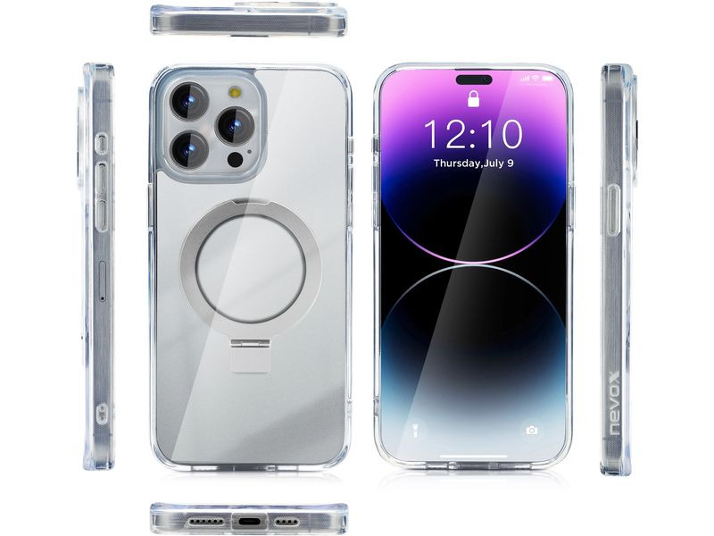 Nevox StyleShell SHOCKFlex iPhone 15 Pro Transparent