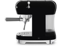 SMEG Siebträgermaschine 50's Style ECF02BLEU Schwarz