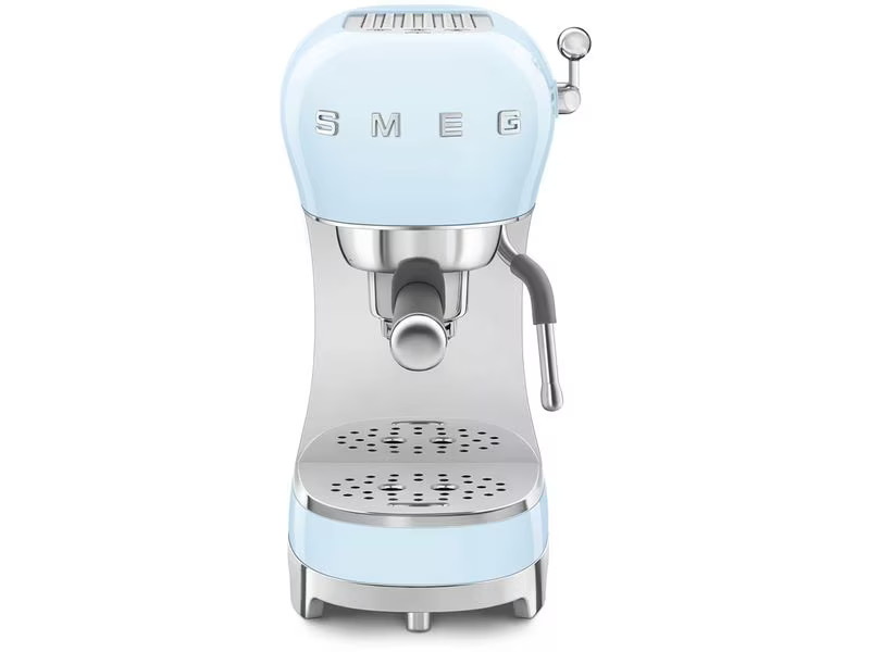SMEG Siebträgermaschine 50's Style ECF02PBEU Blau