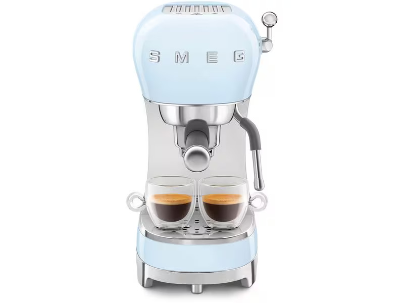 SMEG Siebträgermaschine 50's Style ECF02PBEU Blau
