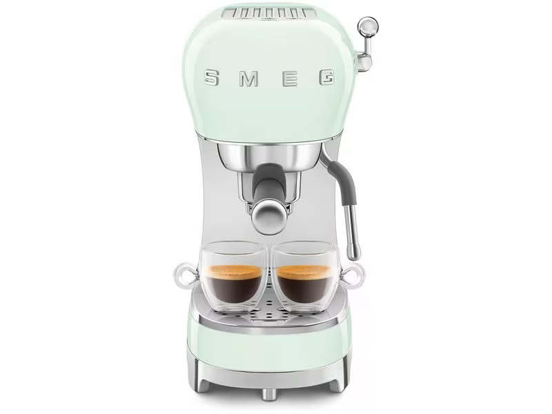 SMEG Siebträgermaschine 50's Style ECF02PGEU Grün