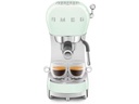 SMEG Siebträgermaschine 50's Style ECF02PGEU Grün