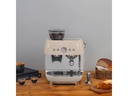 SMEG Siebträgermaschine 50's Style EGF03CREU Crème