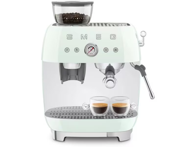 SMEG Siebträgermaschine 50's Style EGF03PGEU Grün