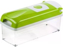 Genius Gemüseschneider Genius Nicer Dicer Plus 13-teilig, Grün