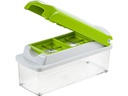 Genius Gemüseschneider Genius Nicer Dicer Plus 13-teilig, Grün