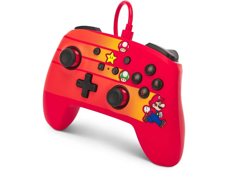 Power A Enhanced Wired Controller Speedster Mario