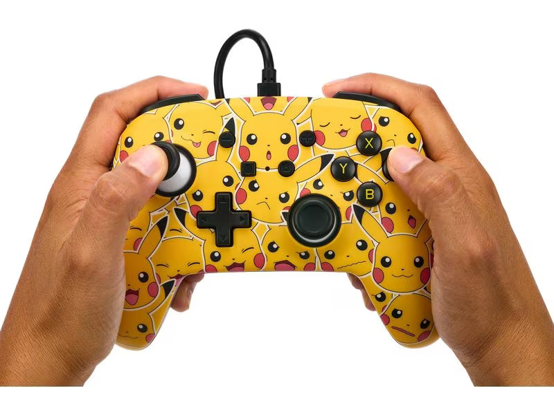 Power A Enhanced Wired Controller Pikachu Moods
