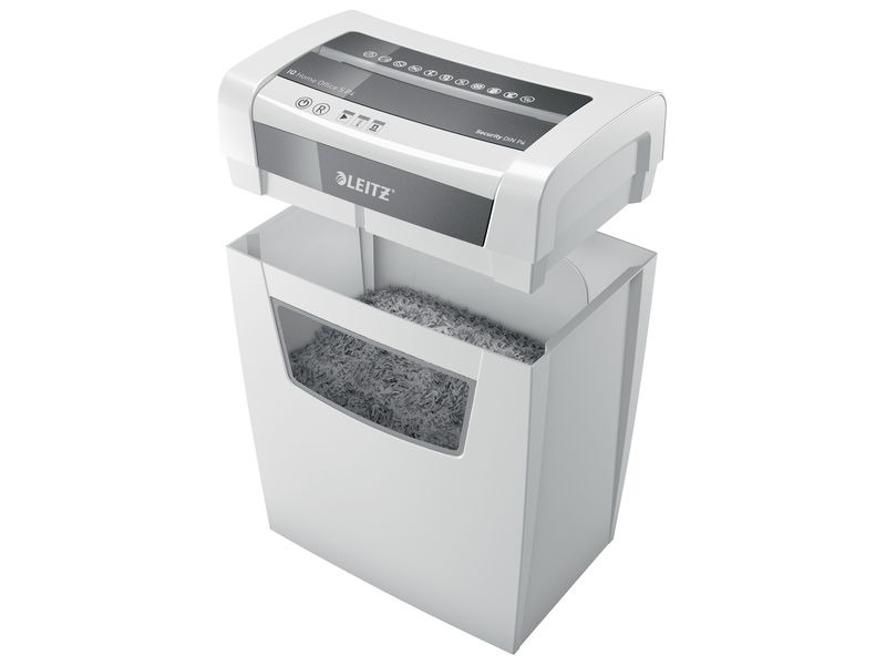 Leitz Bürogeräte Aktenvernichter IQ Home Office S P-4, 8 Seiten