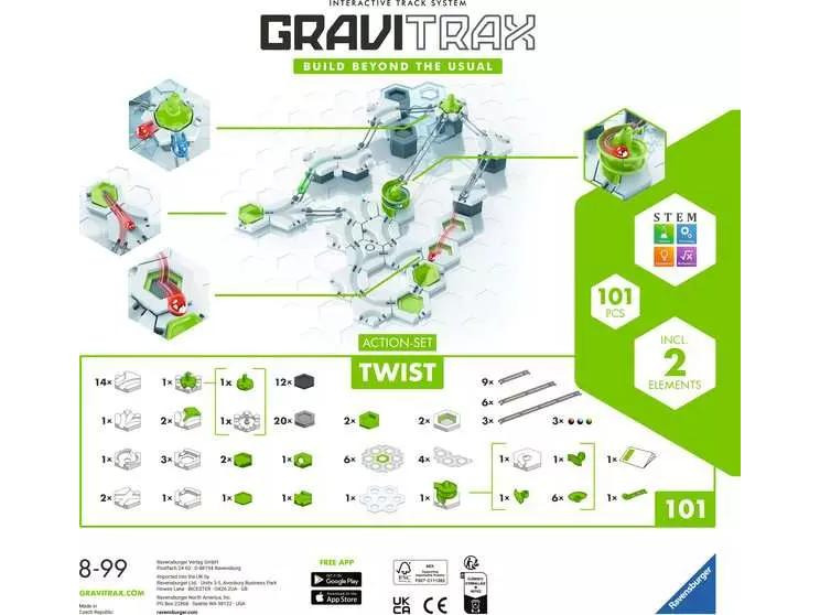 Ravensburger Kugelbahn GraviTrax Action-Set Twist