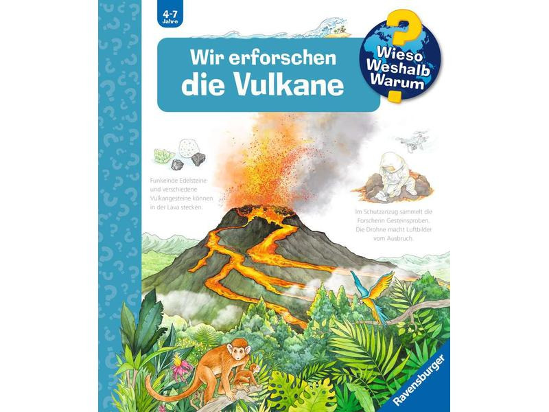 Ravensburger Kinder-Sachbuch WWW Wir erforschen die Vulkane
