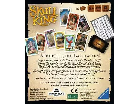 Ravensburger Kartenspiel Skull King