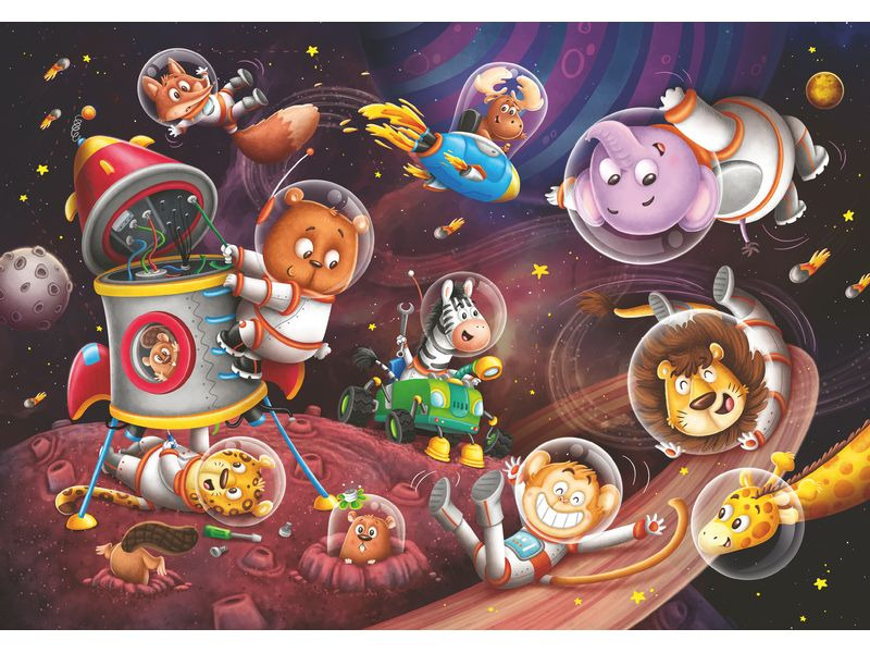 Ravensburger Puzzle Tiere im Weltall