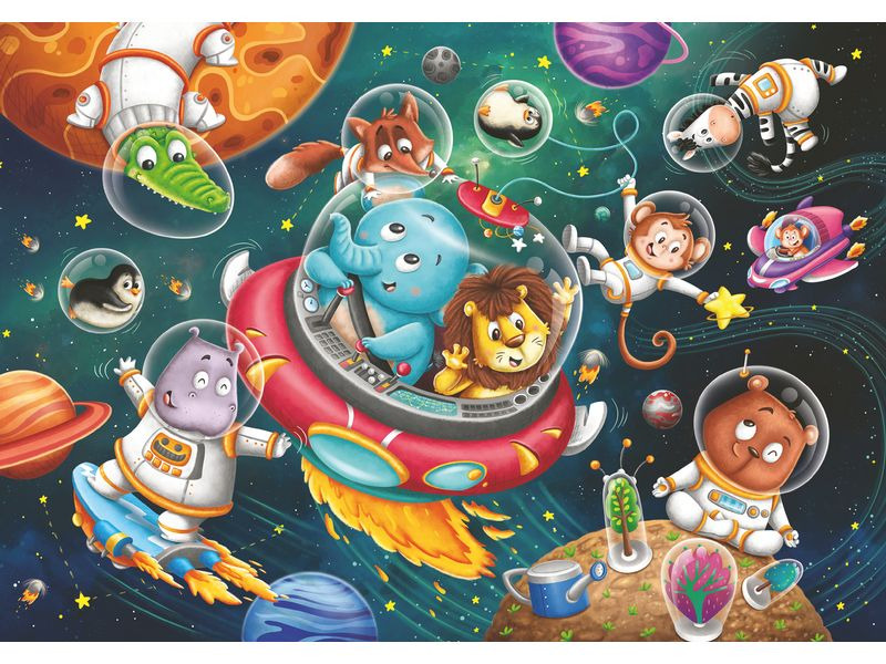 Ravensburger Puzzle Tiere im Weltall