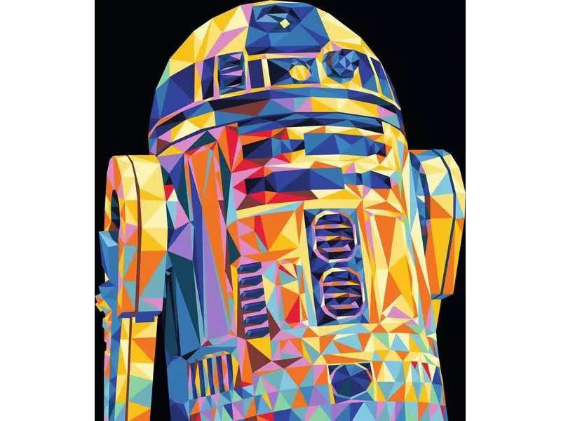 Ravensburger Malen nach Zahlen CreArt: Star Wars – R2-D3