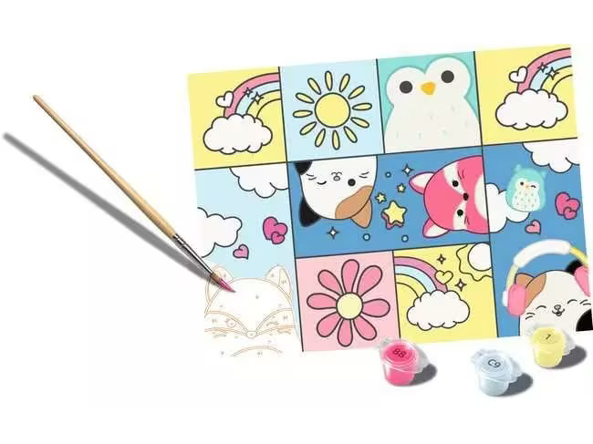 Ravensburger Malen nach Zahlen CreArt: Squishmallows