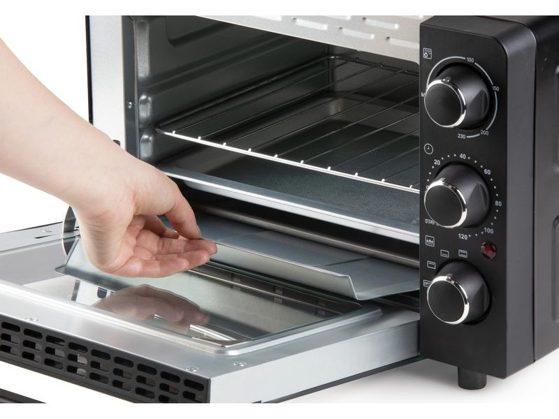 Domo Backofen DO807GO 20 l, Schwarz