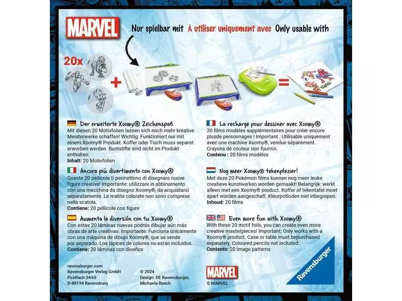 Ravensburger XOOMY Refill Marvel