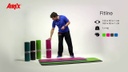 Airex Gymnastikmatte Fitline Kiwi, 140 cm