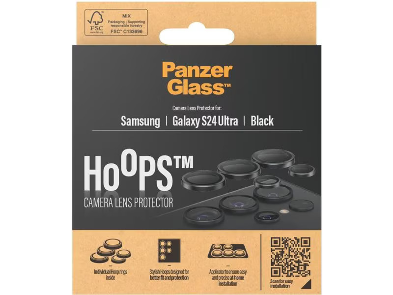 Panzerglass Lens Protector Rings HOOPS Samsung Galaxy S24 Ultra