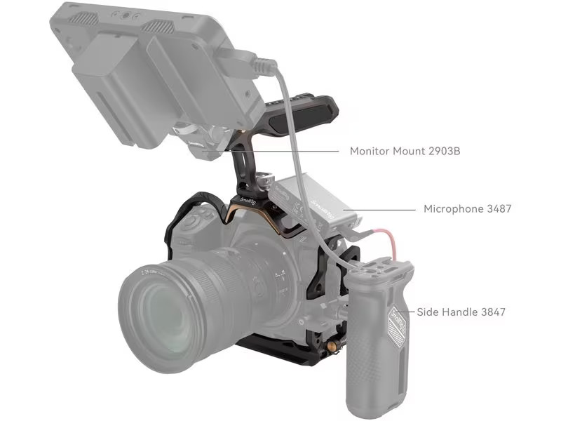 Smallrig Cage Nikon Z 8 Nacht-Adler