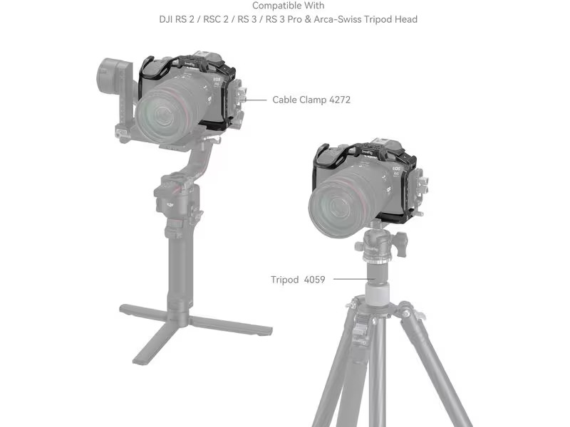 Smallrig Cage Canon EOS R6 Mark II Black Mamba