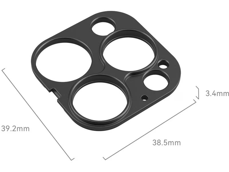Smallrig 17 mm Gewindelinse Rückscheibe für iPhone 15 Pro (Max) Cage
