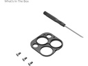 Smallrig 17 mm Gewindelinse Rückscheibe für iPhone 15 Pro (Max) Cage
