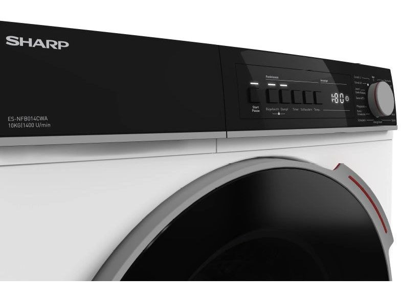 Sharp Waschmaschine ES-NFB014CWA-DE Links/Rechts